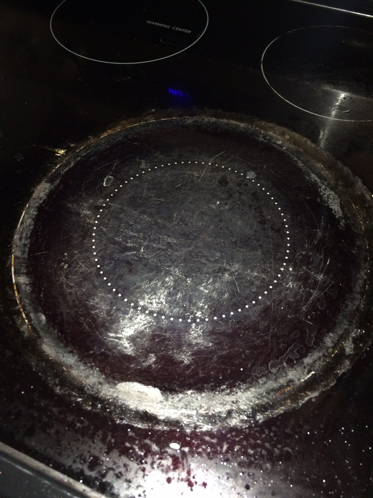 Baking soda + peroxide for cleaning ceramic cooktops Living. (full time)