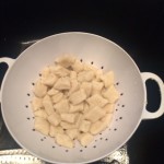 Homemade potato gnocchi