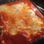 Make-ahead eggplant lasagna