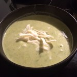 Creamy asparagus soup