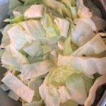 Simple cooked cabbage