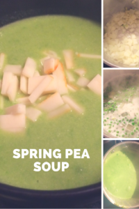 Spring Pea Soup recipe from Living. (full time)