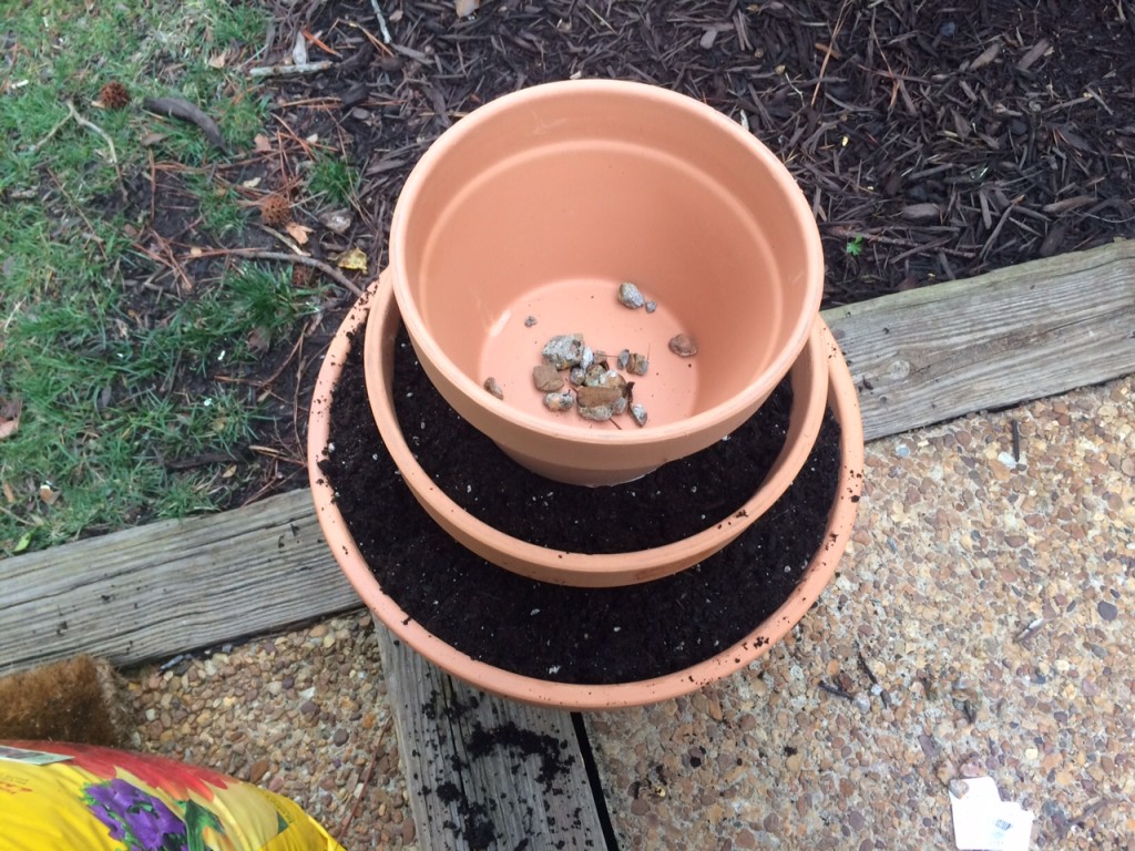 Make a tiered planter in five minutes or less! – Living. (full time)