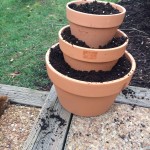 Make a tiered planter in five minutes or less!