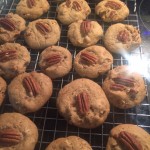 Browned-butter pecan cookies