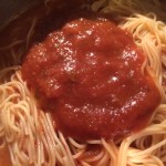 First Tomato Sauce of the Year!