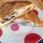 eggplant grilled cheese mozarella marinara