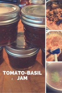 Tomato-basil jam is an old-fashioned Southern recipe that will add depth to your sandwiches.