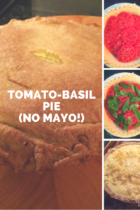 A tomato pie recipe that isn't full of mayonnaise!