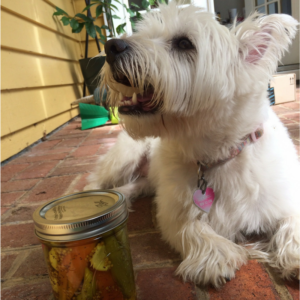 A sweet pepper-pickling recipe