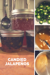 Candied jalapenos