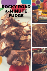 Mix up this rocky road fudge in five minutes!