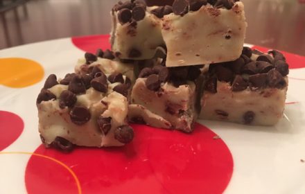 mint chip fudge sweetened condensed milk white chocolate chips easy fast quick