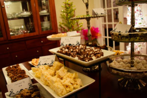 Christmas party spread