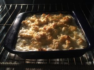 Smoked Gouda cauliflower gratin can be made as light or as indulgent as you want. 