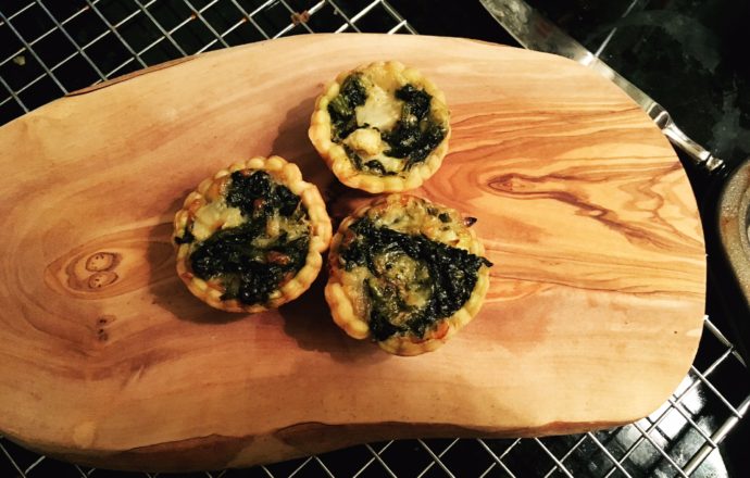 spinach and artichoke dip cups