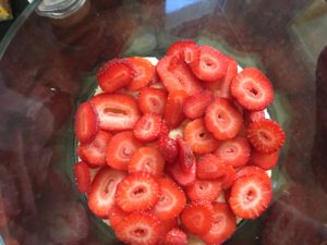 strawberry lemon tiramisu