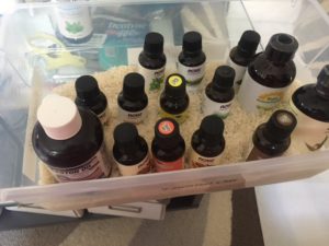 essential oil storage box rice