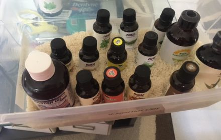 essential oil storage box rice