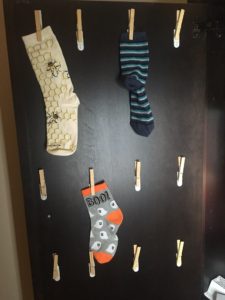 lost sock clothespin solution 