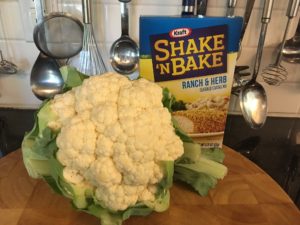 shake and bake cauliflower