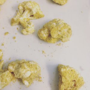 Shake 'N Bake cauliflower