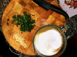 ingredients for autumn harvest lasagna