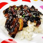 sesame garlic eggplant